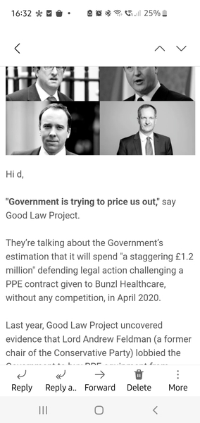 Good Law Project - the Daily Mail takes aim
