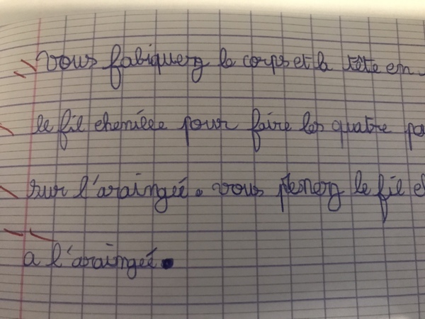 To say this is not a 6yr olds handwriting?
