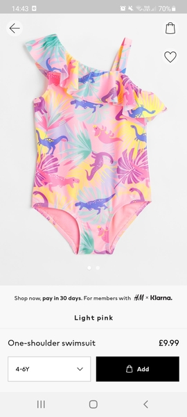 Dinosaur swimsuit