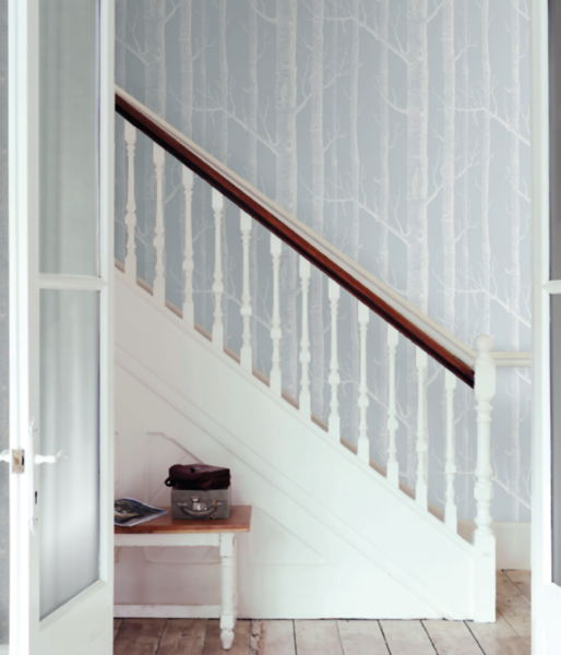 Which wallpaper for narrow hall & stairs? 3 options