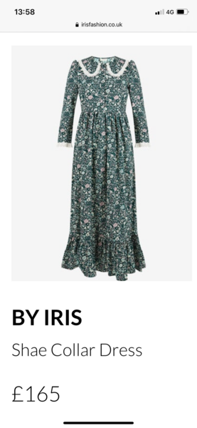 Do we now think we’re in Little House in a Prairie? Can somebody explain the fashion?