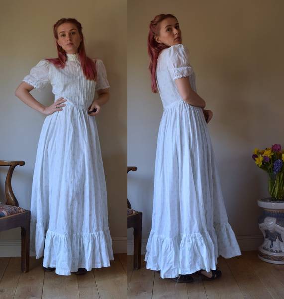 Do we now think we’re in Little House in a Prairie? Can somebody explain the fashion?