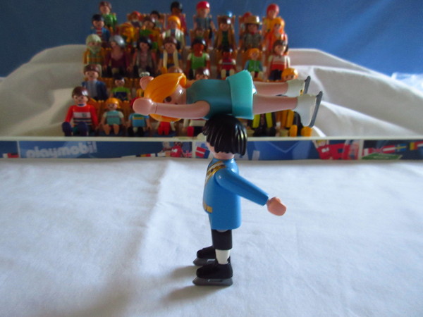 It's the start of the Winter Olympics for the Playmobil people in our house...