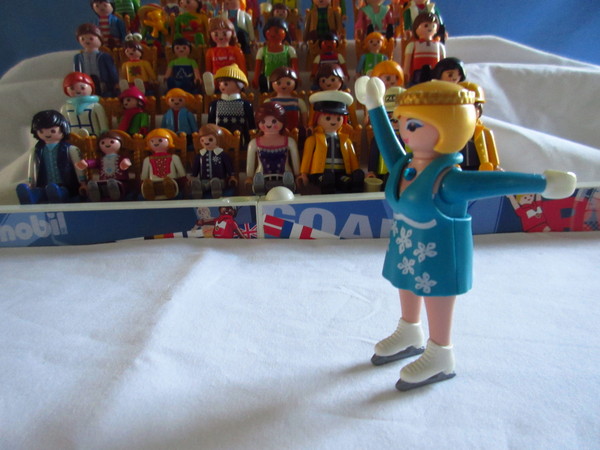 It's the start of the Winter Olympics for the Playmobil people in our house...
