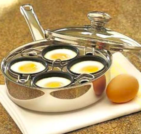 To ask for a fail proof poached egg method?