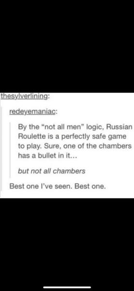 Not all men..