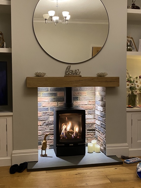 Should we get a logburner instead of gas fire?