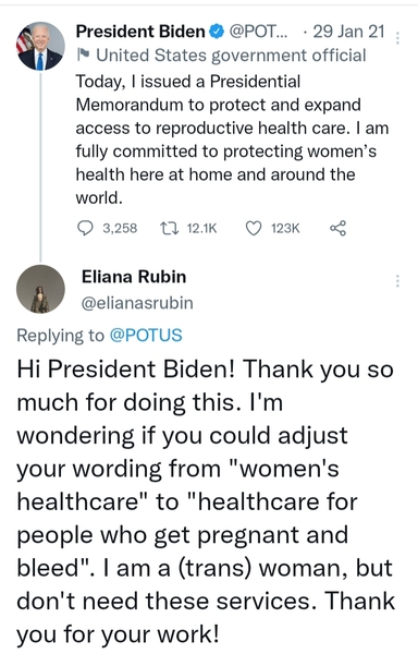 To be so annoyed by the term birth givers