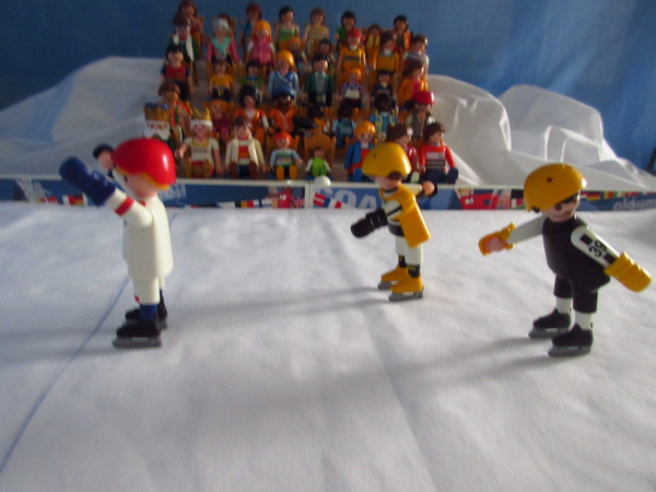 It's the start of the Winter Olympics for the Playmobil people in our house...