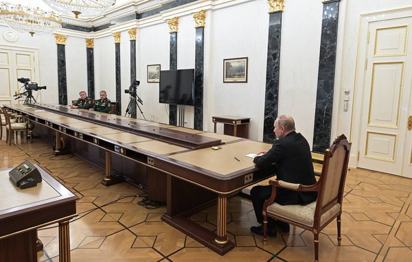 Russia puts its nuclear deterrent on high alert
