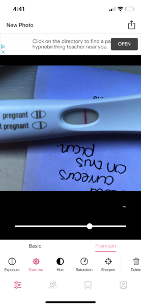Line eyes and evap/faint positive