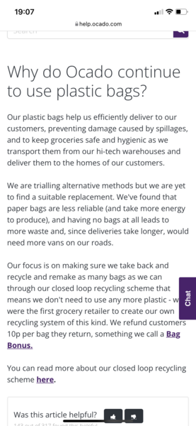 AIBU to be fucked off with bagless deliveries?