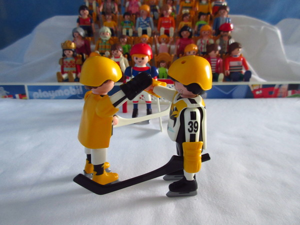 It's the start of the Winter Olympics for the Playmobil people in our house...