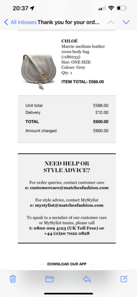 You have c£1000 to spend on a new handbag…