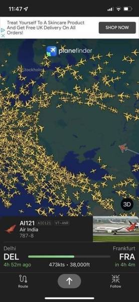 Flightradar 24 storm watchers #2