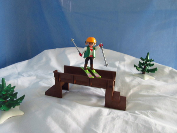It's the start of the Winter Olympics for the Playmobil people in our house...
