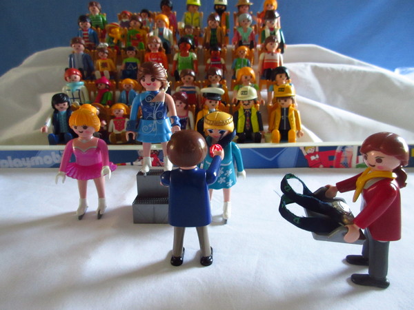 It's the start of the Winter Olympics for the Playmobil people in our house...