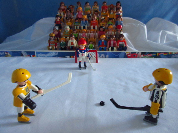 It's the start of the Winter Olympics for the Playmobil people in our house...