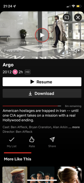 4h flight. What to download from Netflix