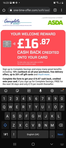 A company called 'Complete Savings' are stealing money from my bank account