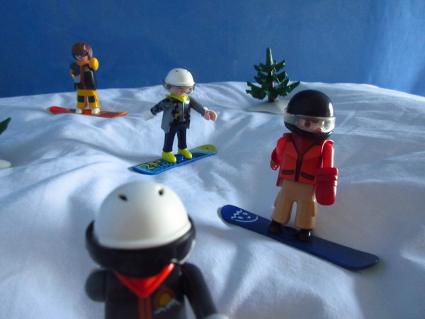 It's the start of the Winter Olympics for the Playmobil people in our house...