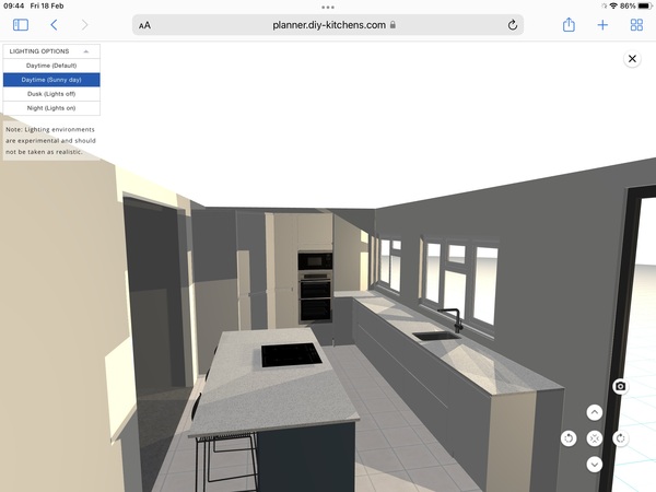 Small kitchen - larder cupboard or worktop space?