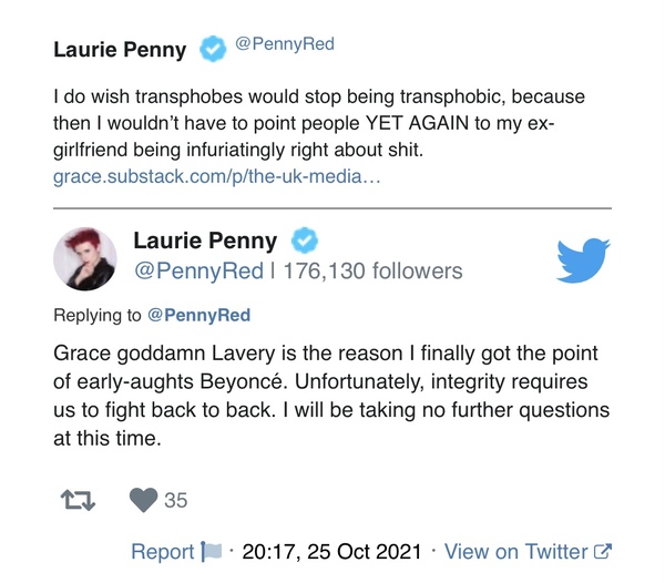 Sarah Ditum reviews Grace Lavery’s book