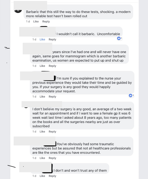 To ask why you’ve missed/delayed/declined cervical screening?