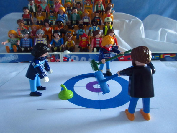It's the start of the Winter Olympics for the Playmobil people in our house...