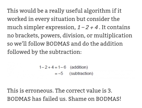 Maths Disagreement