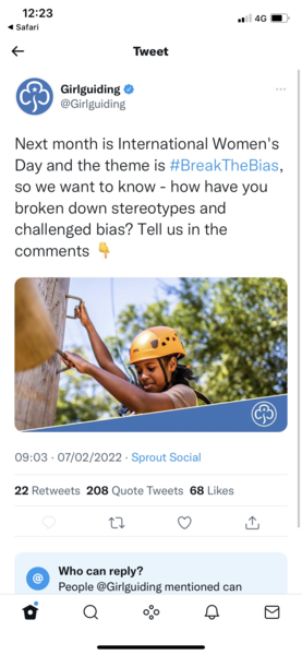 Girl Guide Safeguarding - how to make a complaint