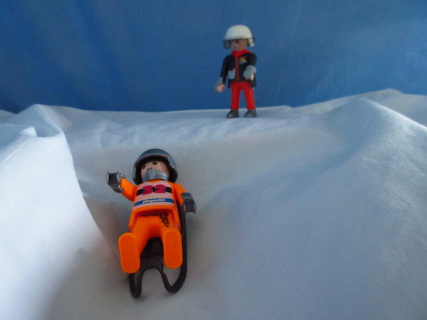 It's the start of the Winter Olympics for the Playmobil people in our house...