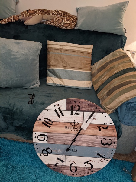 Can anyone help me critique my new clock.(pics will be included)