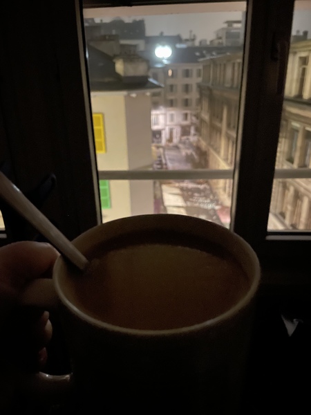 To ask what you’re doing awake post-midnight?