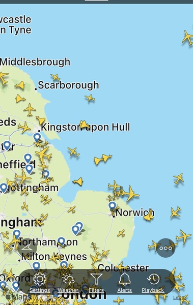 Flightradar 24 storm watchers #2