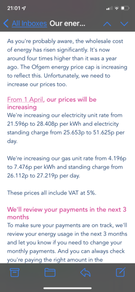 WTF? Electricity standing charge