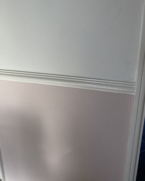 Does anyone have a pink hallway?