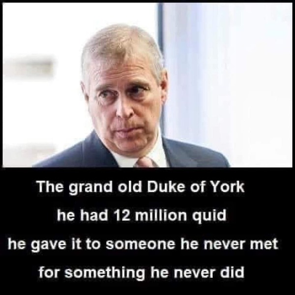 Prince Andrew Thread 4