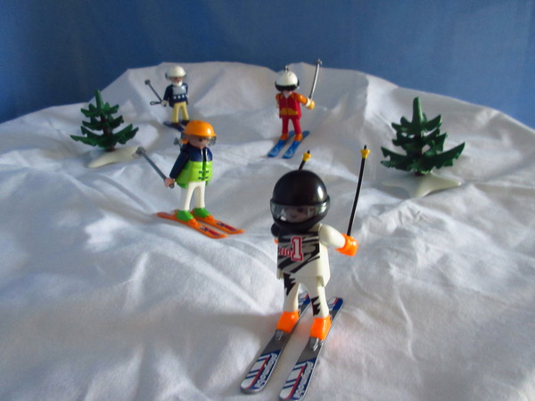 It's the start of the Winter Olympics for the Playmobil people in our house...