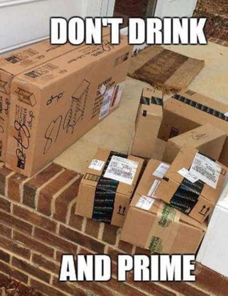 Drunk Amazon ordering