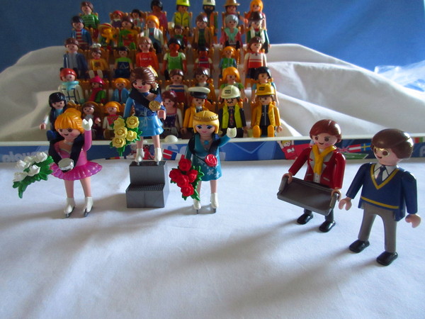 It's the start of the Winter Olympics for the Playmobil people in our house...