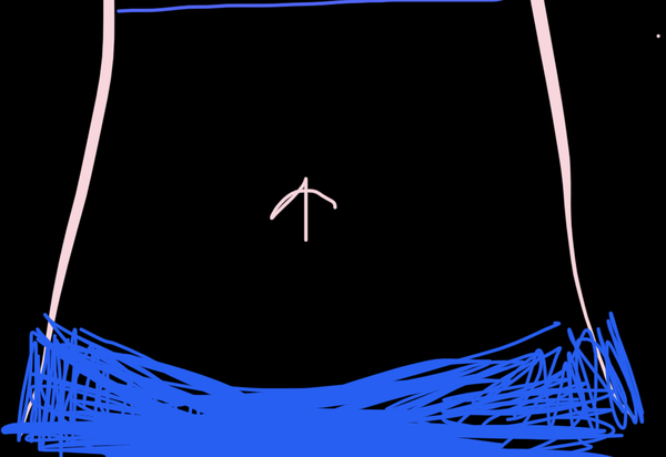 What’s behind your belly button? On the inside.