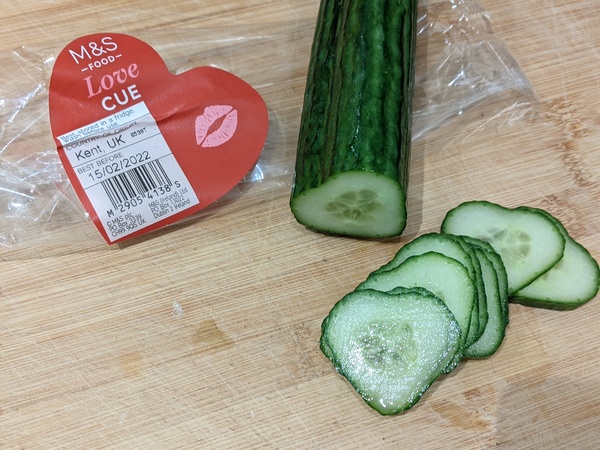 M&S Valentine's Day 'Love cucumber' 🥒