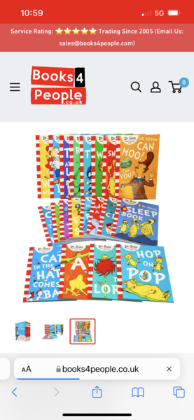 Dr Seuss books - do your DC like these books?