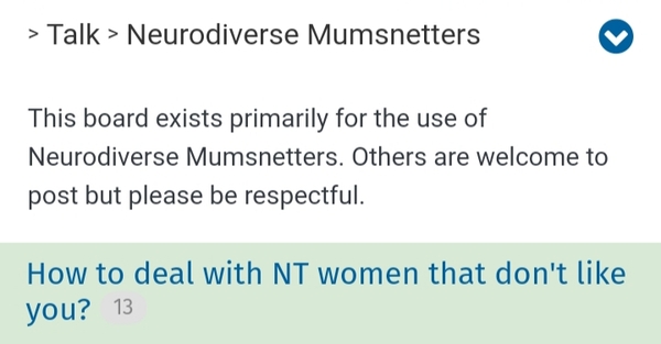 How to deal with NT women that don't like you?