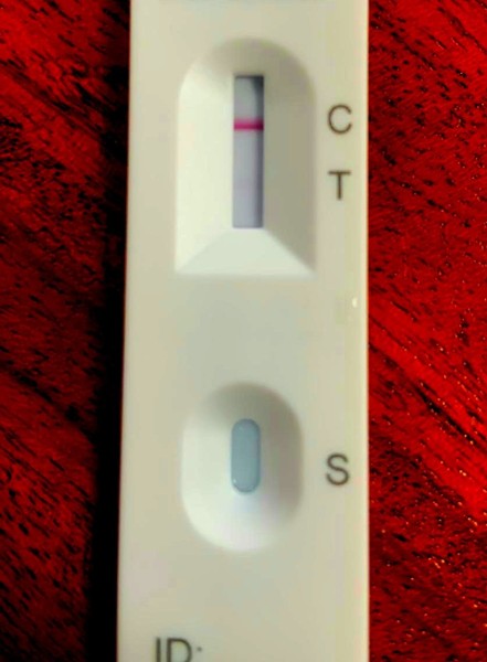 When travel possible after positive lft (pic attached)?