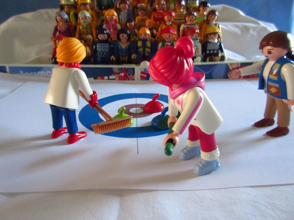 It's the start of the Winter Olympics for the Playmobil people in our house...