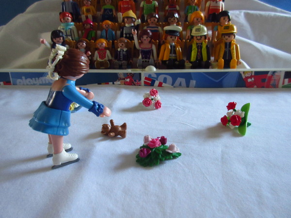 It's the start of the Winter Olympics for the Playmobil people in our house...