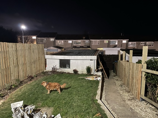 Does this fence look silly?
