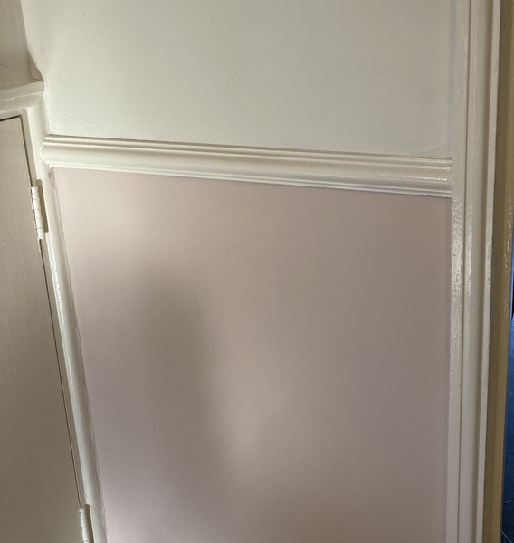 Does anyone have a pink hallway?